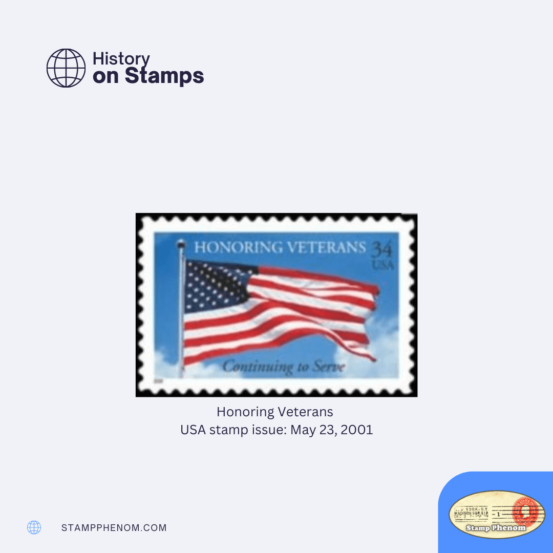 United States Honoring Veterans Stamp