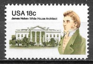 United States of America 1981 James Hoban, Irish-American Architect of the White House