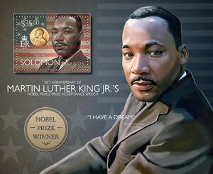 Martin Luther King, 1964 Nobel Peace Prize Winner