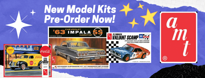 New Model Kits by AMT | Pre-Order Now!
