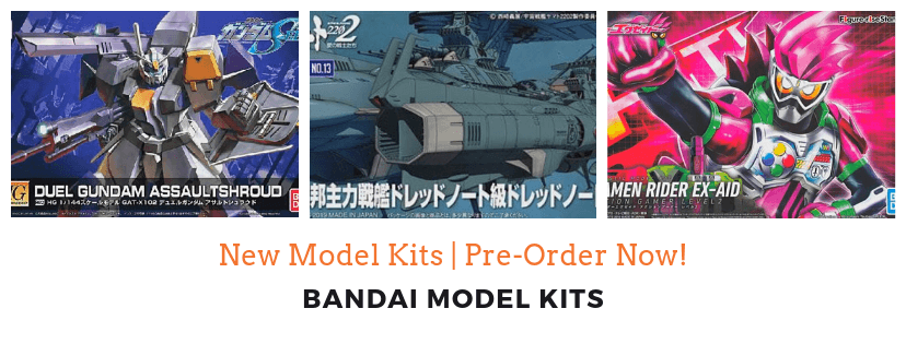 New Model Kits by Bandai | Pre-order Now!