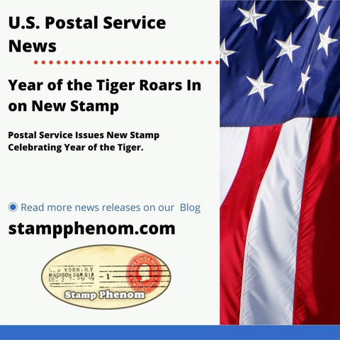 Year of the Tiger Roars In on New Stamp