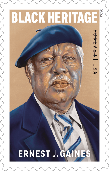 US Forever Ernest J. Gaines stamp