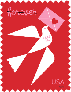 United States of America 2024 Love stamp