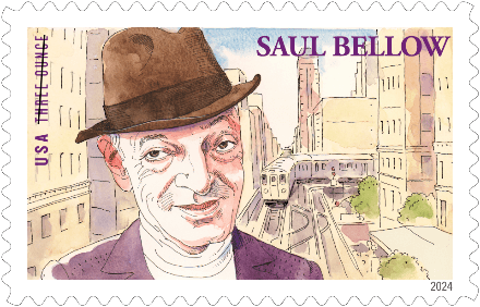 United States of America 2024 Saul Bellow stamp