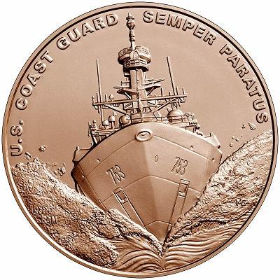 U.S. Coast Guard Bronze Medal coin