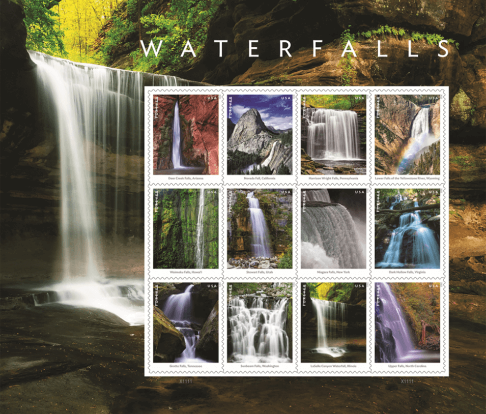 United States Waterfall Forever Stamps