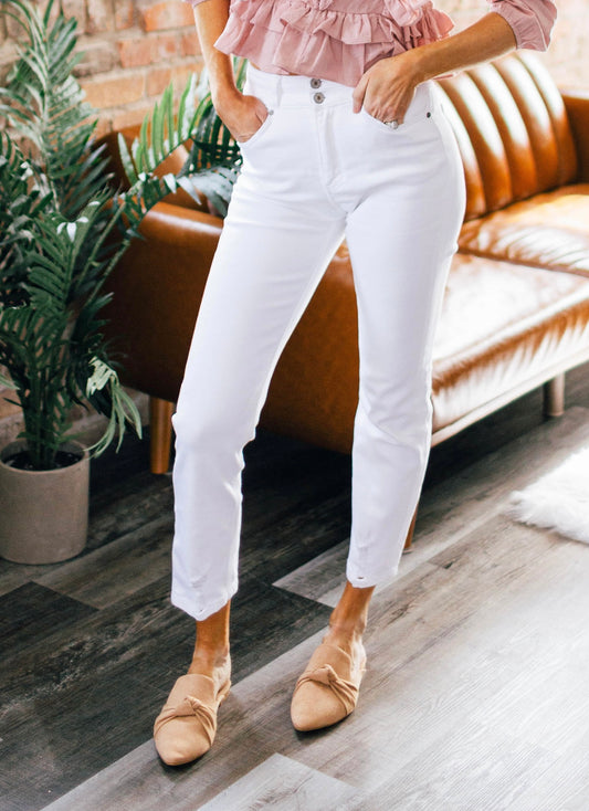 KANCAN Blakely Mid Rise Slim boot Cut Side Split Hem Jeans – Nova Lee  Boutique