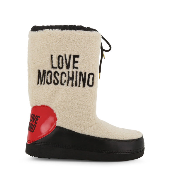 love moschino sequin snow boots