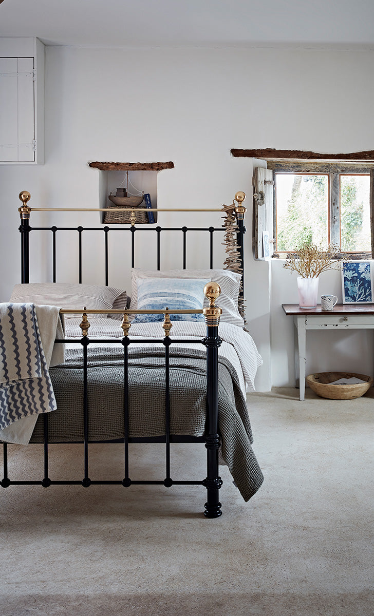 The Tetbury Cast Iron Bed by The Cornish Bed Company