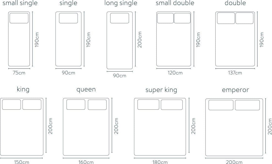 super king size bed and mattress uk