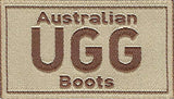 Australian Ugg Boots Pty Ltd Domestic Heel Label Natural