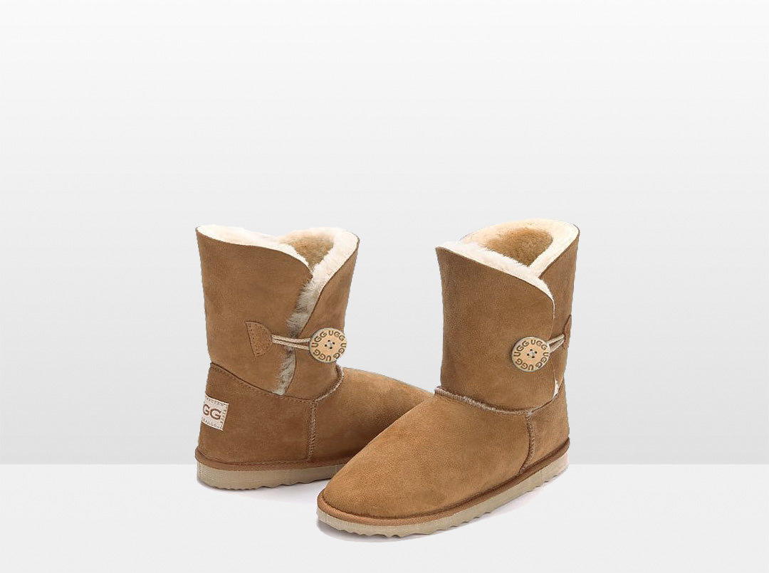 ugg boots with buttons