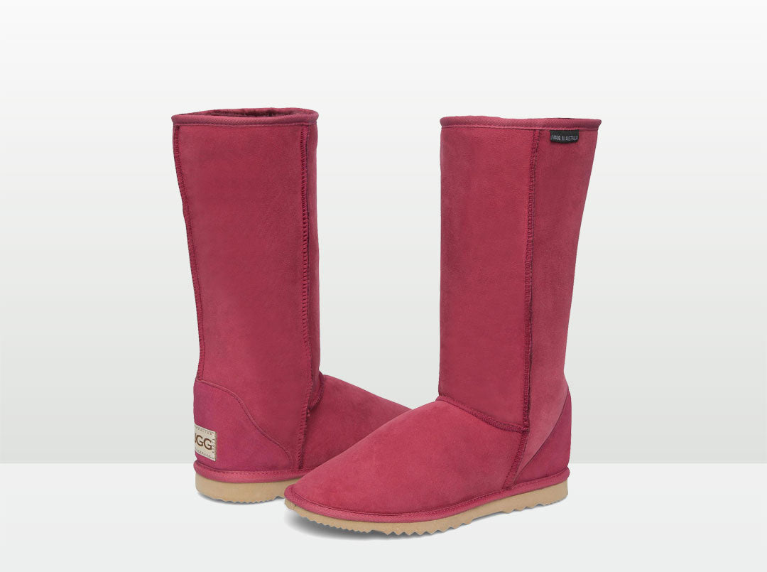 burgundy uggs