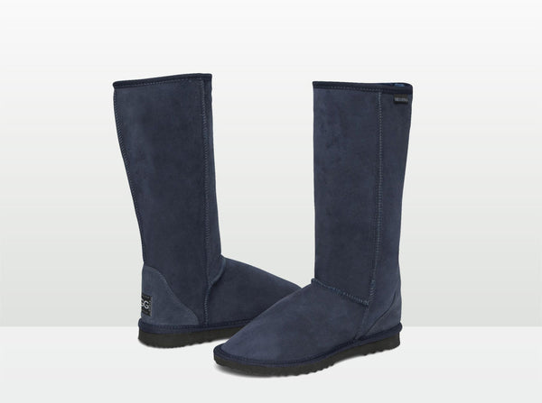 tall navy uggs