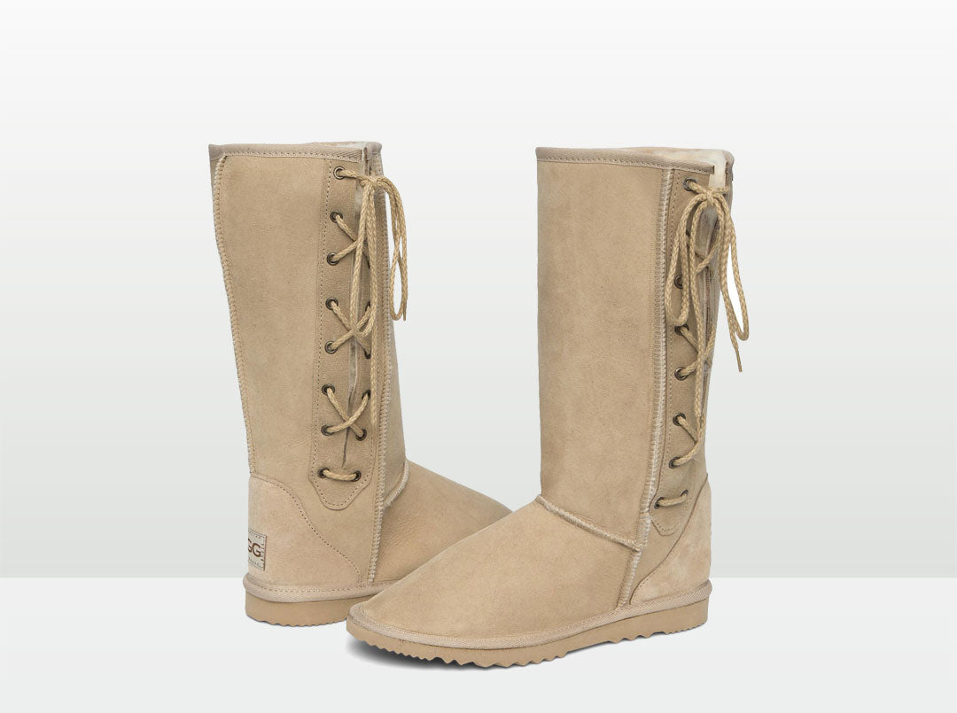 ugg boots with laces