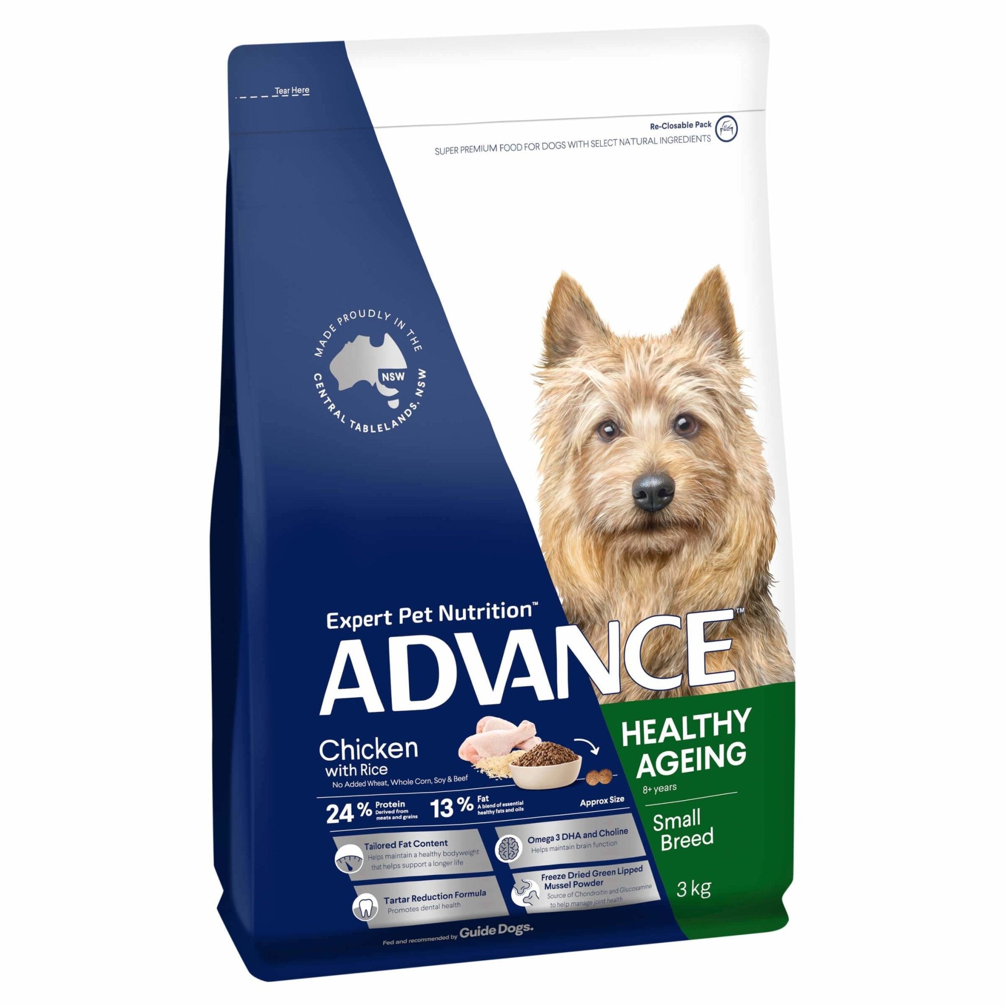 Advance mature hot sale dog food 15kg