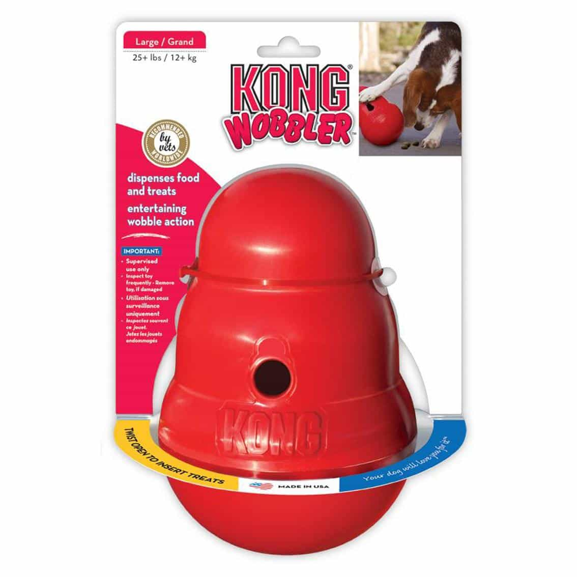 KONG Genius Leo Food Dispensing Assorted Dog Toy, Small