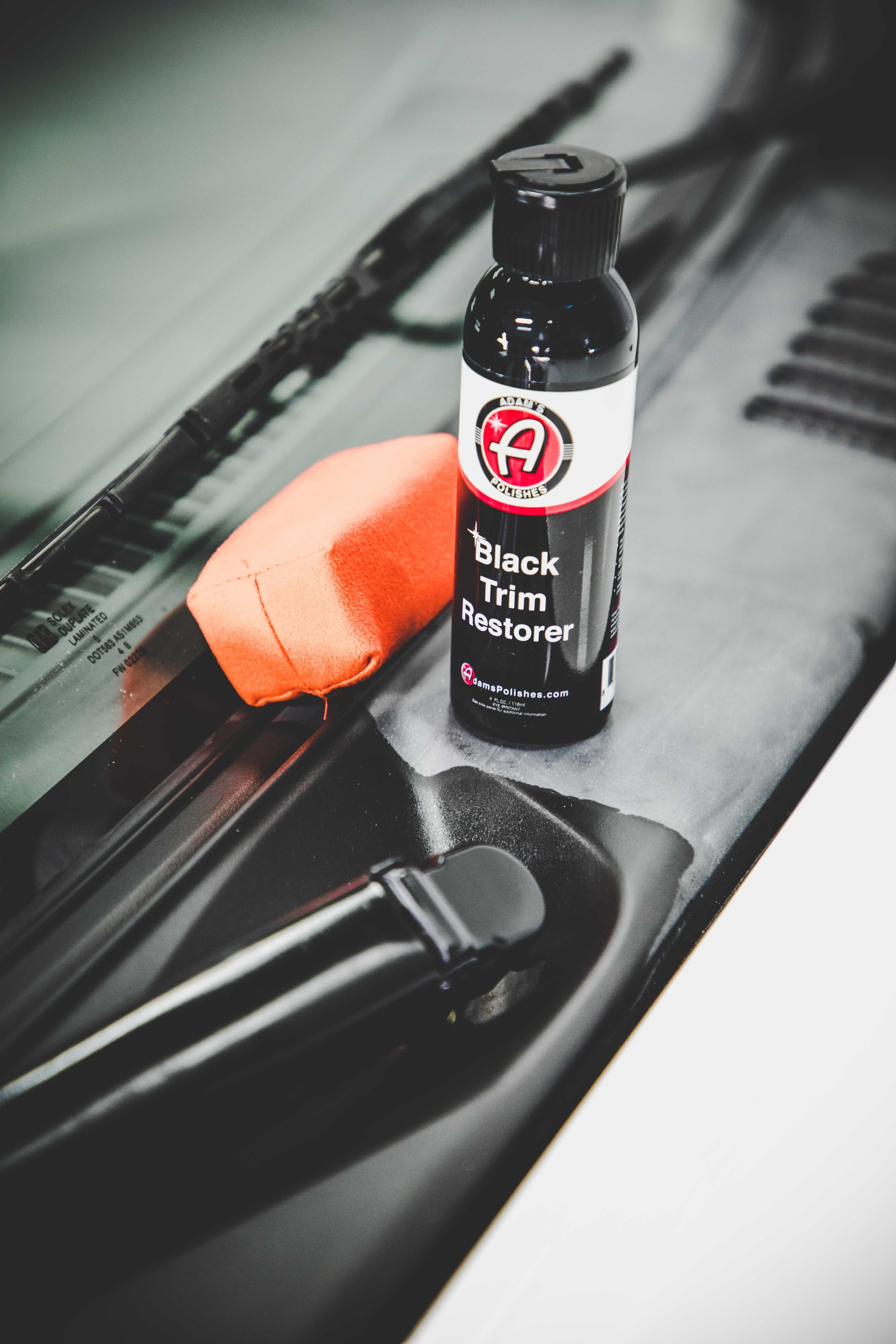 Adams Polishes Adams New Black Trim Restorer - Restores Plastic