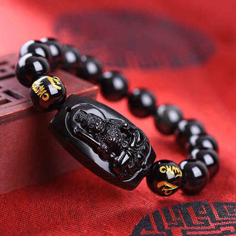 Black Buddha Healing Energy Bracelet - GoodVibes Heaven