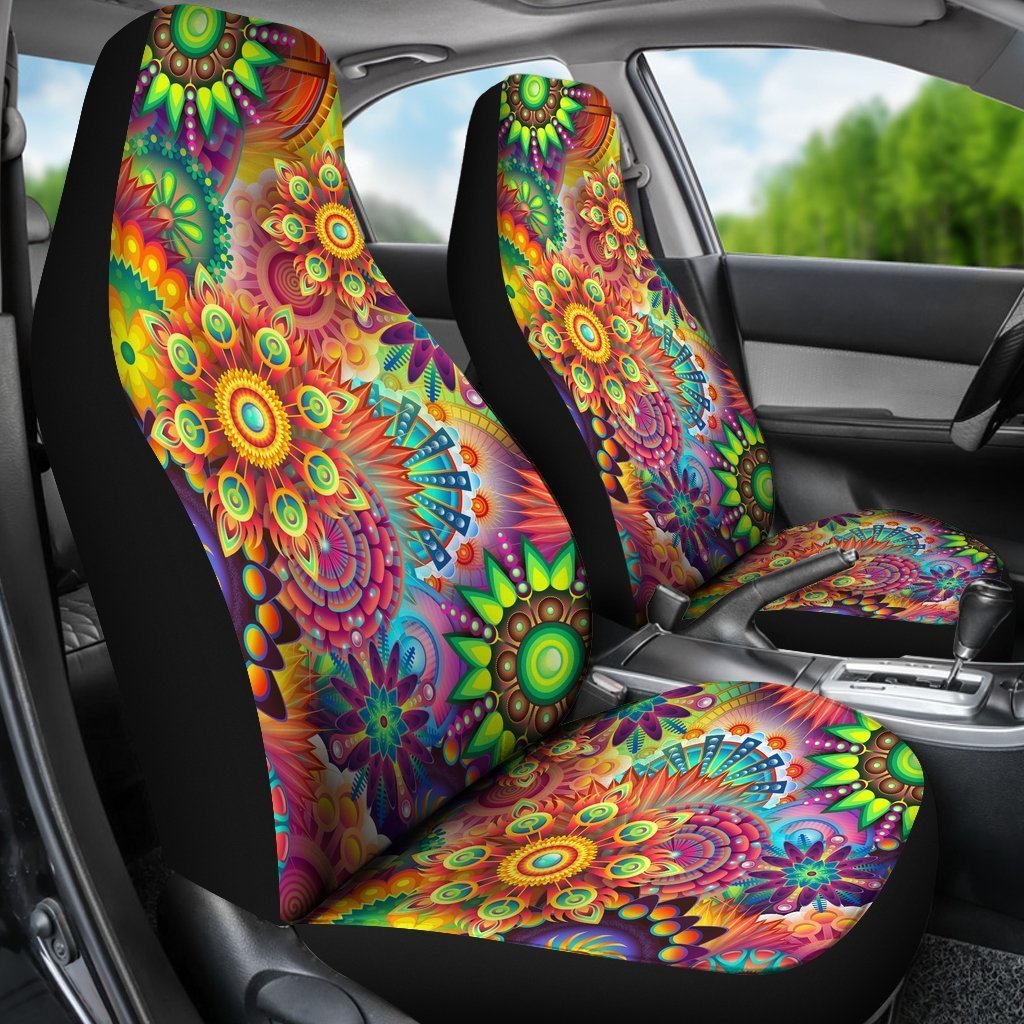 Summer Solstice Custom Car Seat Covers - GoodVibes Heaven