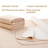 Waterproof Organic Cotton Baby Diapers Changing Mat Washable Covers Portable Sheets Newborn Infant Breathable Urine Pad - Diapering - waterproof-organic-cotton-baby-diapers-changing-mat-washa