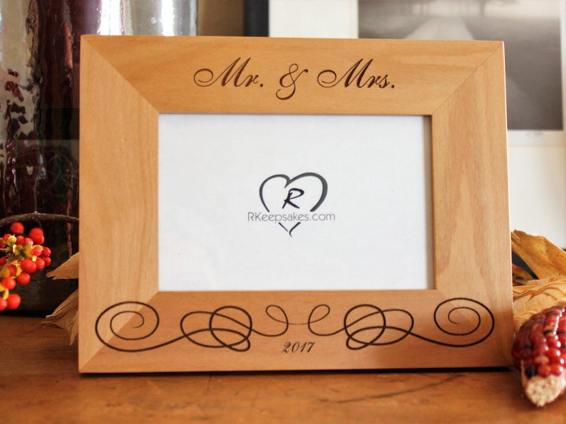 Personalized Wedding Picture Frame Rkeepsakes