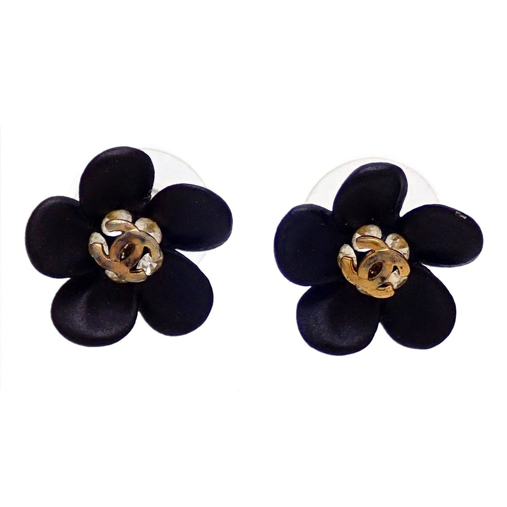 black clover earrings chanel