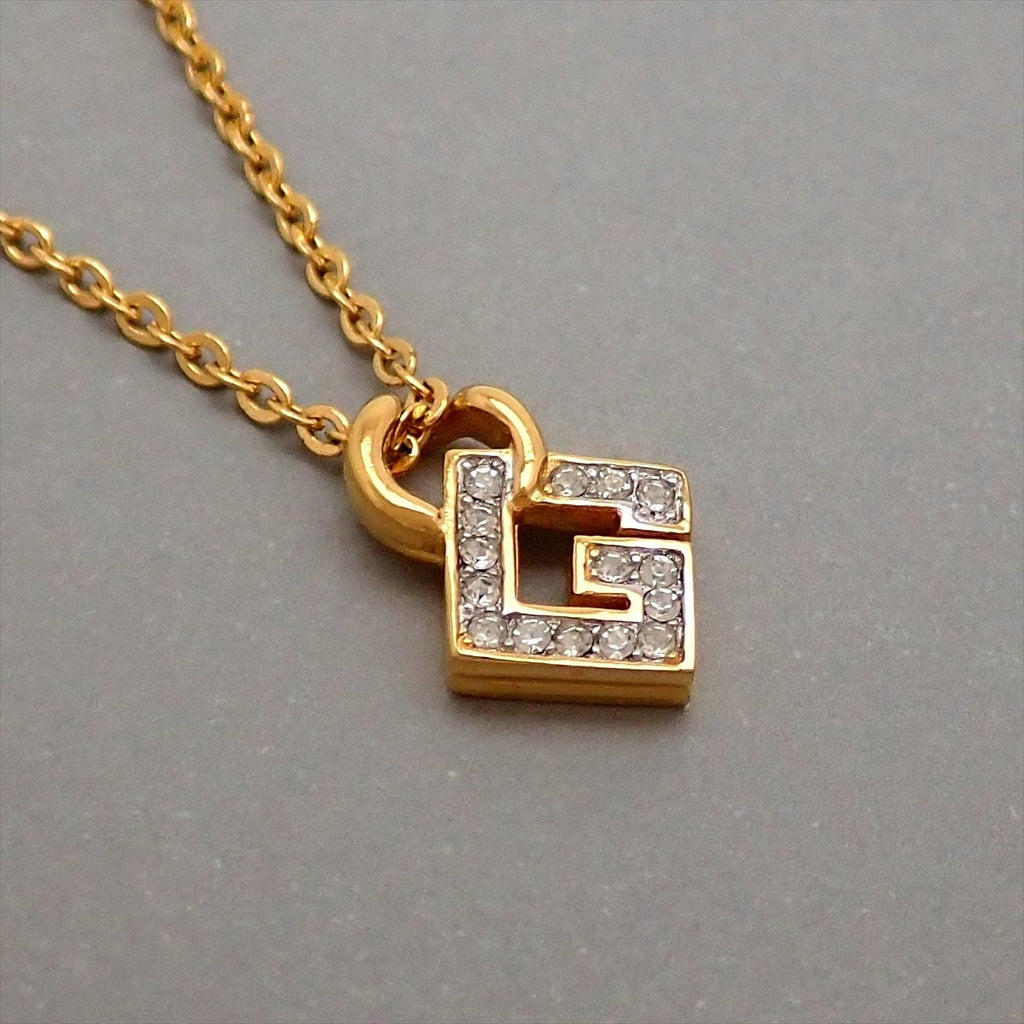 再再再..販 新品☆ GIVENCHY G Square RingChain Necklace