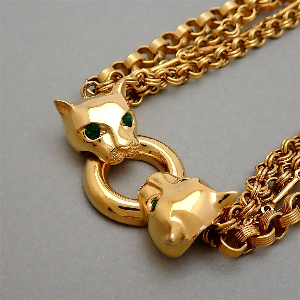 givenchy panther necklace