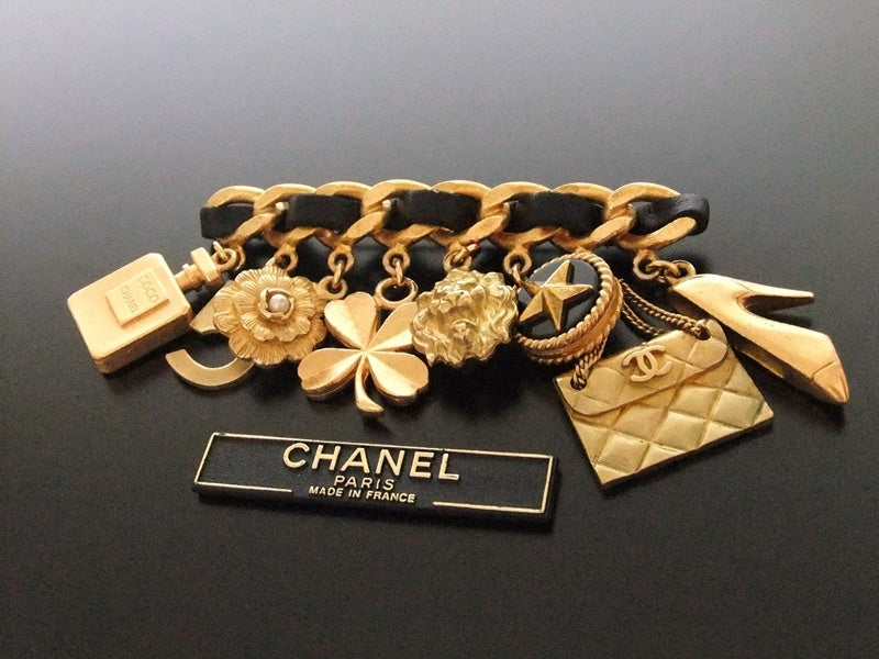 Authentic vintage Chanel pin brooch 