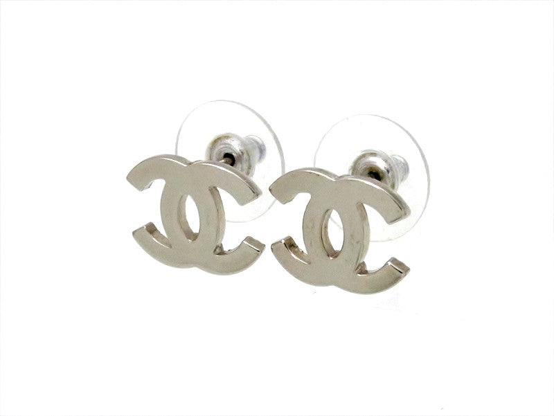Chanel 23P Gold Metal amp Crystal CC Stud Earrings  New amp Authentic  Jewellery  eBay