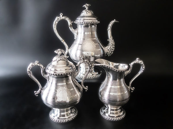 Midi Induction Based Teapot Set - 14x14 - Silver Teapots