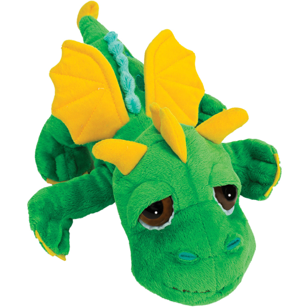 green plush dragon