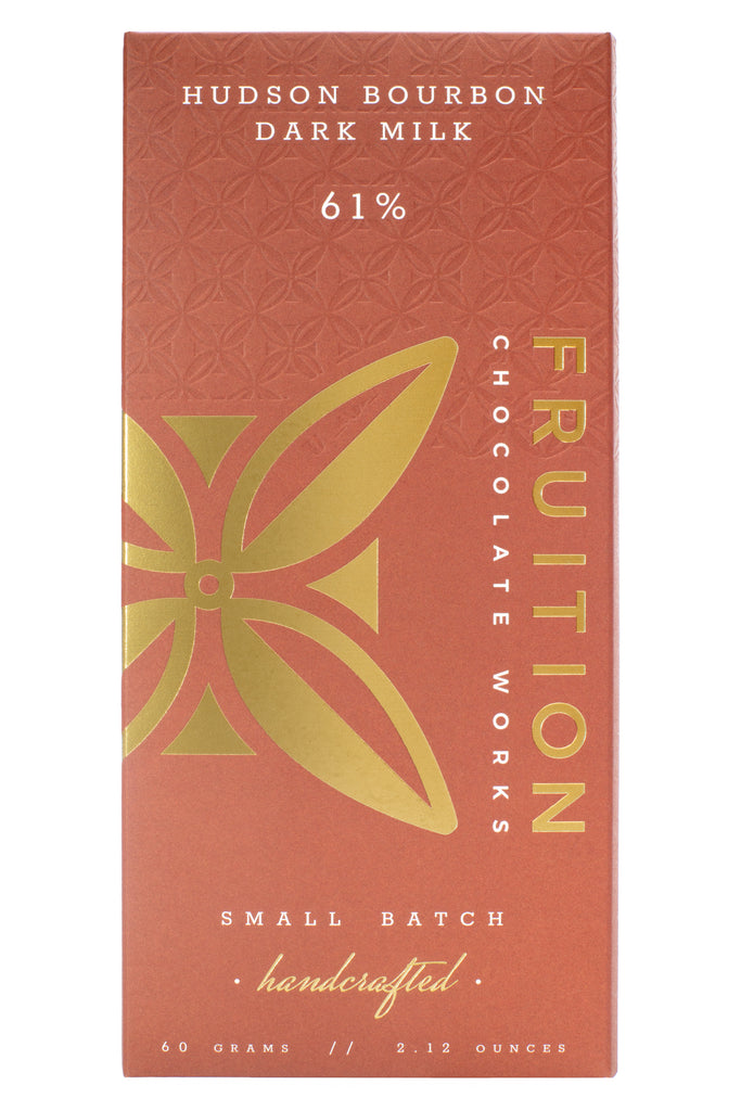 Hudson Bourbon Dark Milk 61% - Fruition Chocolate