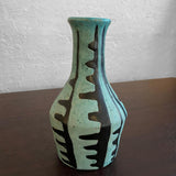 Primitive Modern Art Pottery Vase By Livia Gorka