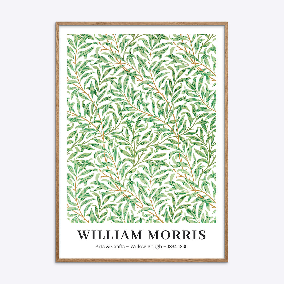 Billede af William Morris Willow Bough - 21x30 cm