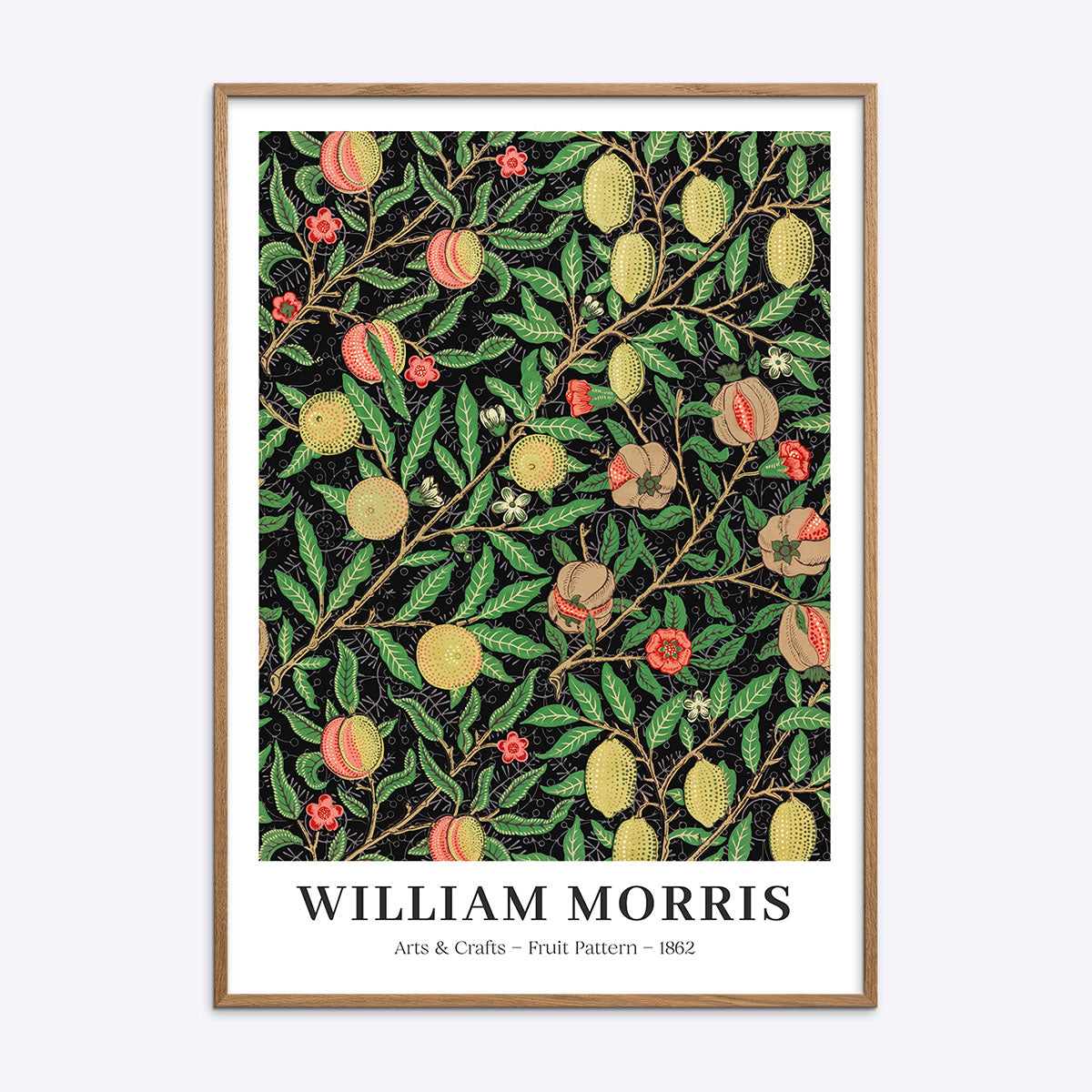 Se William Morris Fruit Pattern - 30x40 cm hos Poster Society