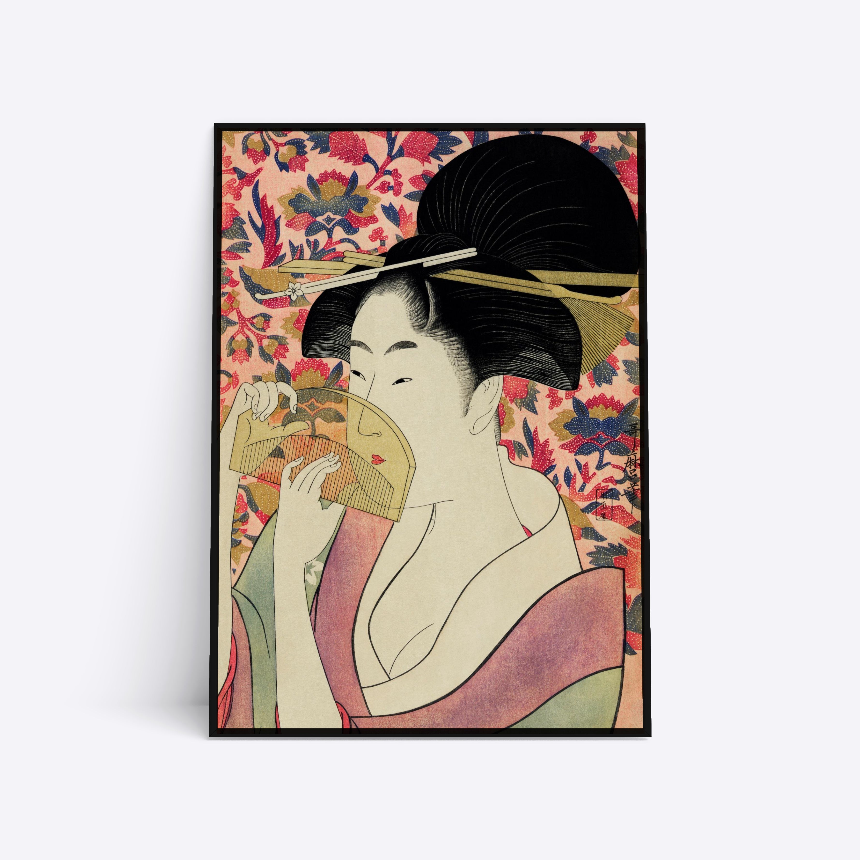 Billede af Woman With A Comb - 21x30 cm