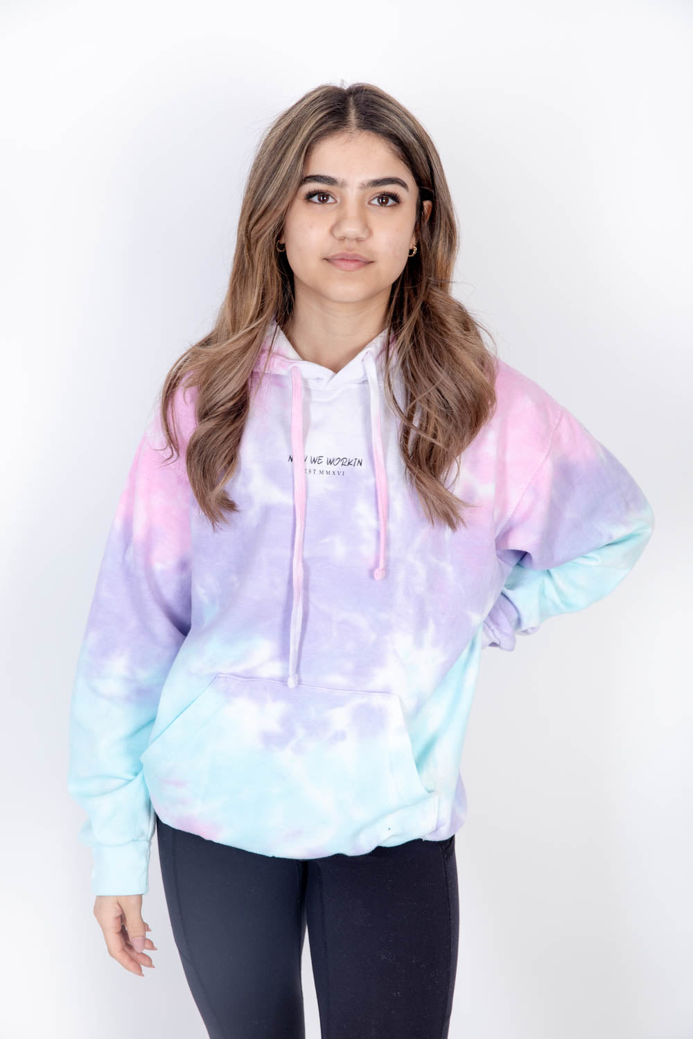 CTS Pink Tie Dye Hoodie — CHRIS TURK SWIM