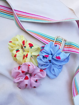 Watermelon Sugar Scrunchies