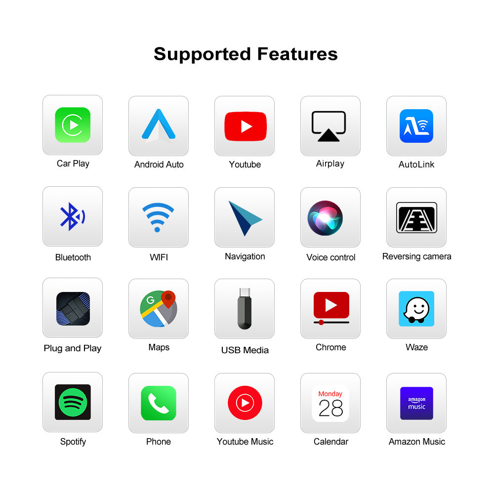 Adaptateur PHONOCAR pour Apple CarPlay et Android Auto REF. VM249