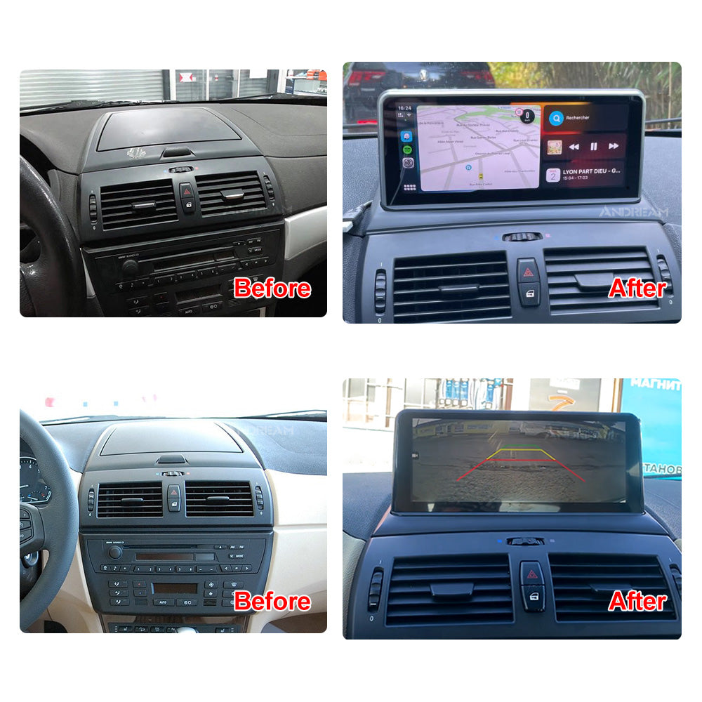 Carplay HD Touchscreen for 2006-2008 2009 2010 BMW X3 E83 CCC Car