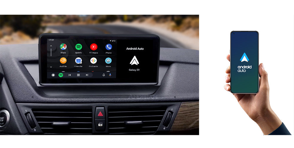 Drahtloses Apple CarPlay für BMW X1 E84 Android Auto ohne Android-Syst