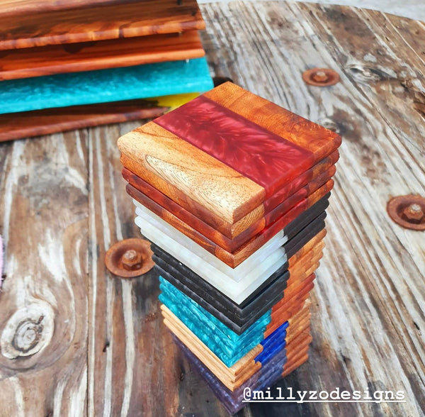 How to Make Epoxy Coasters with New Silicone Molds