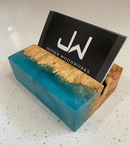 Epoxy Resin Business Card holders