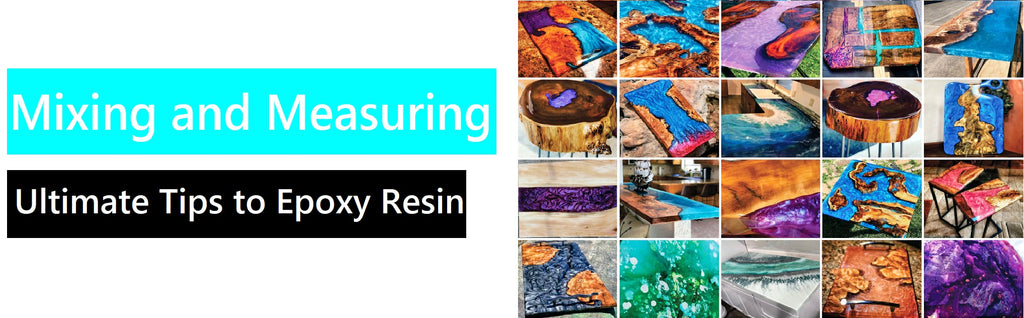 Mixing and measuring epoxy resin - How to mix and Measure epoxy resin Tutorial