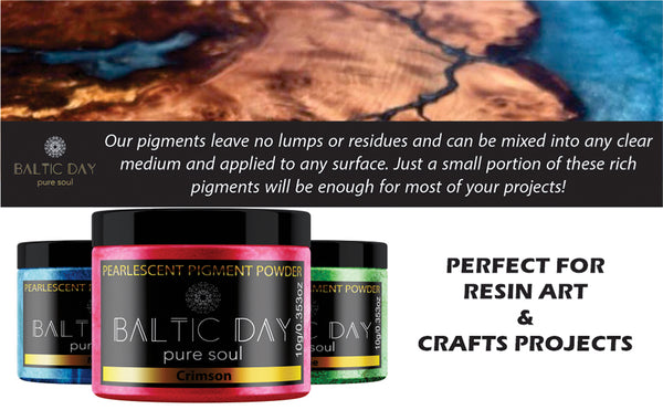 PREMIUM 50 x 5 GRAMS EPOXY RESIN COLOR PIGMENTS