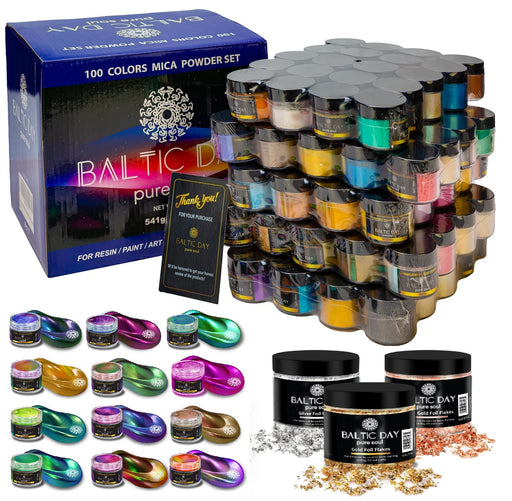 Mica Powder Pigments for Epoxy Resin Art — BALTIC DAY