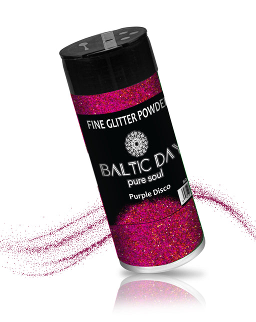 Fine Glitter Powder - PURPLE MOON - 80g — BALTIC DAY